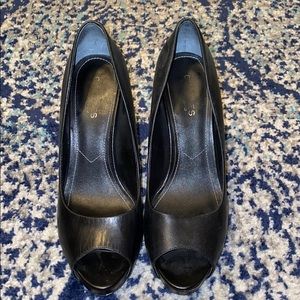 Charles David Peep Toe Pumps